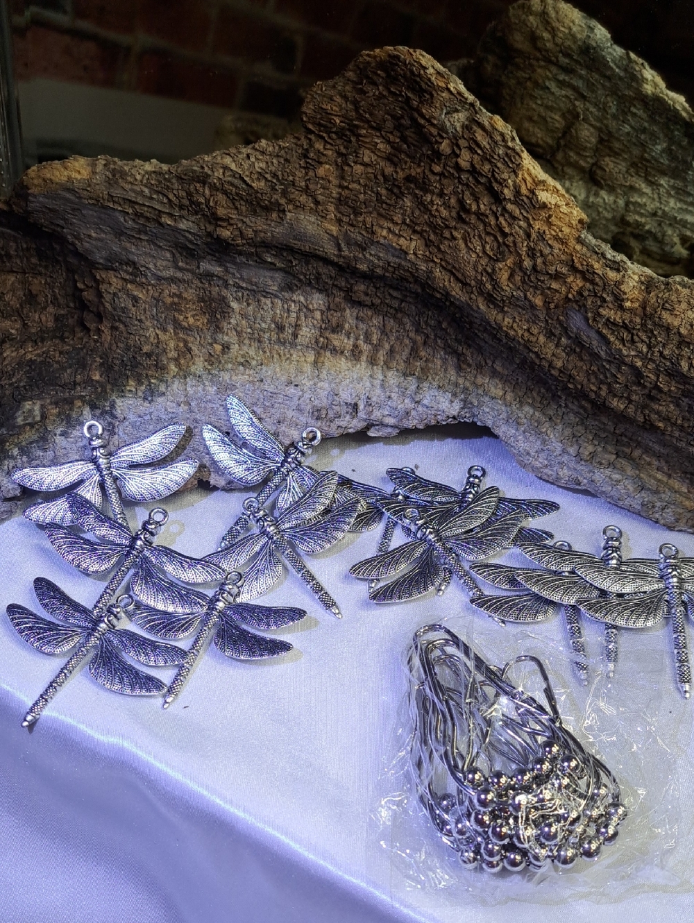 Shower Curtin GORGOUS Dragonfly Hooks